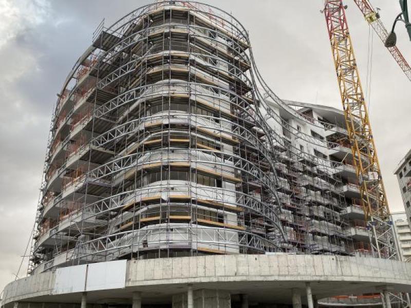 בניין מגורים ב''ש